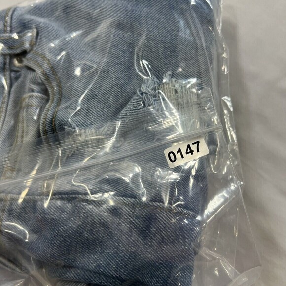 CELEBRITY PINK THE ICONIC DISTRESSED CUFFED DEMIN SHORTS SIZE 1/25 - Picture 12 of 12